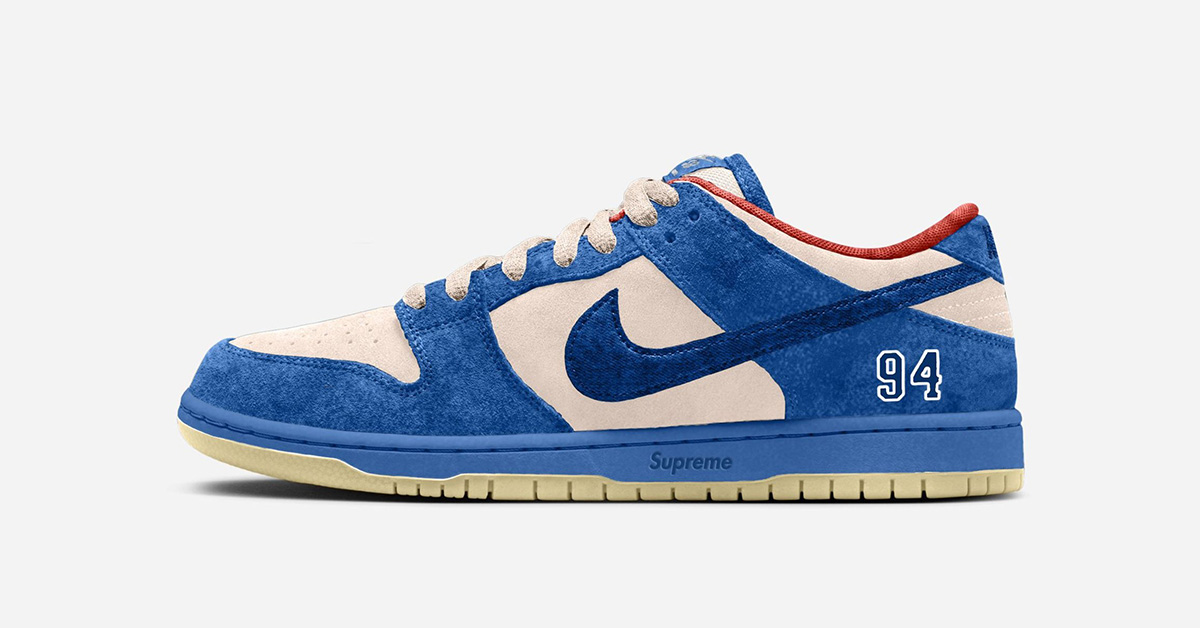 Nike sb dunk x supreme online